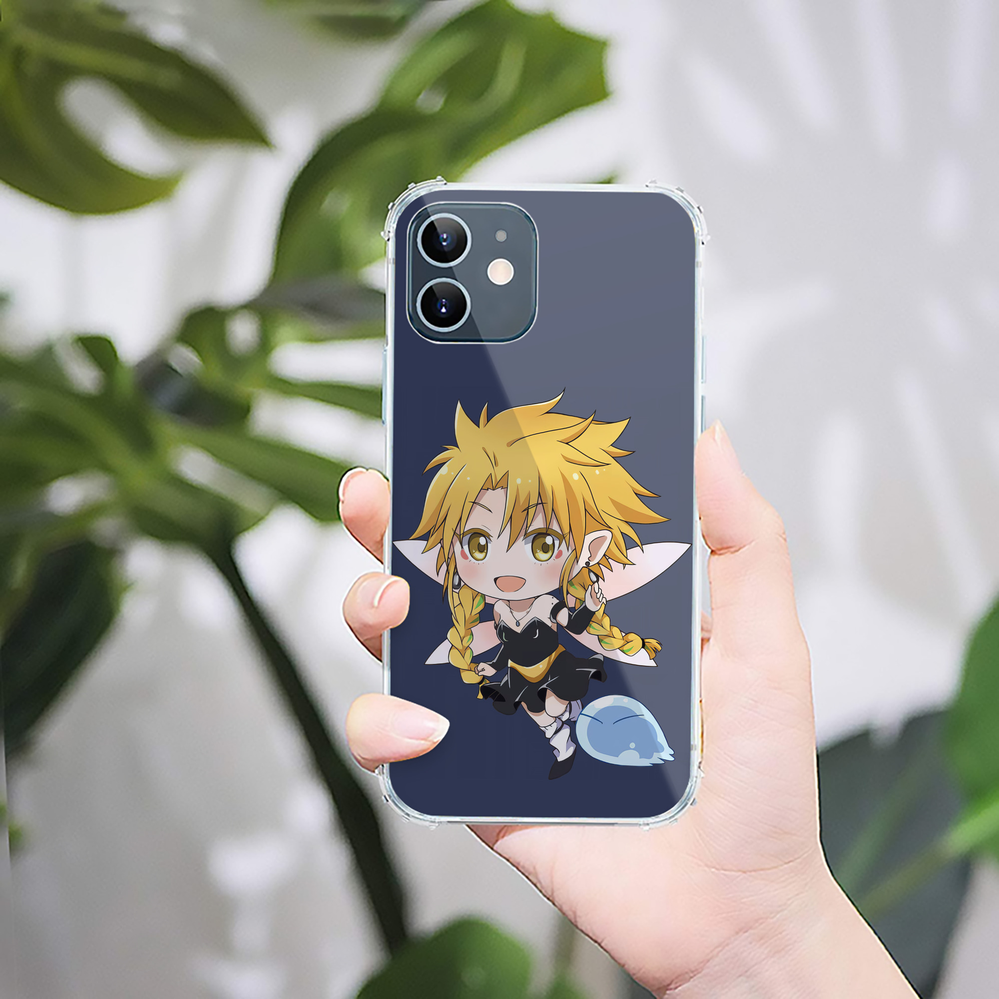 （画像用） 転スラ Regarding Reincarnated to Slime 【iPhone 12シリーズ対応】透明スマホケース（クリアソフトケース）